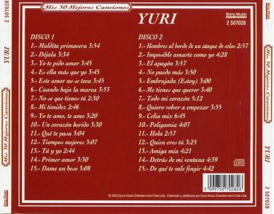 Yuri - Mis 30 Mejores Canciones (2003) CD2